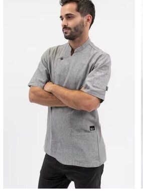 TILIT Men’s Recycled Hemp and Organic Cotton Chef Coat. Like new. XL